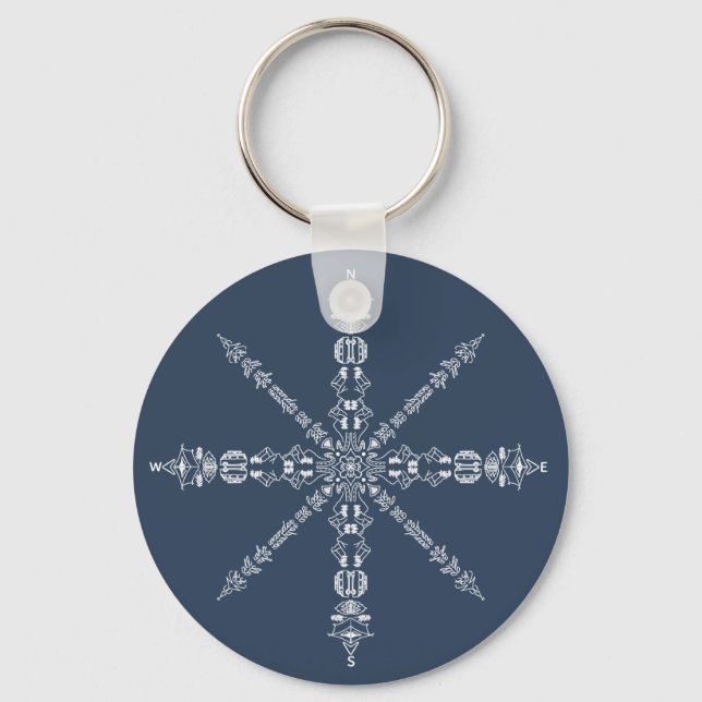 Not all who wander are lost. Hidden Words Keychain (Front)