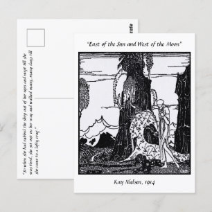 Not all who wander are lost, Kay Nielsen Postcard