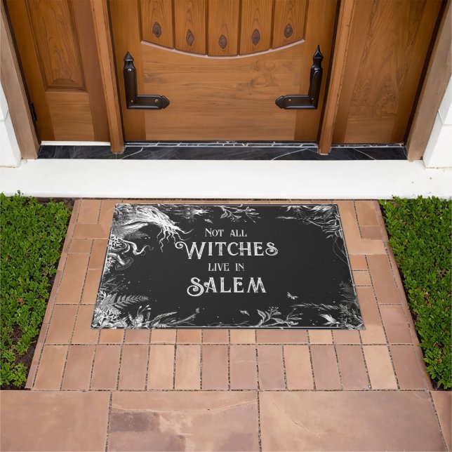 Not All Witches Live in Salem Doormat (Outdoor)