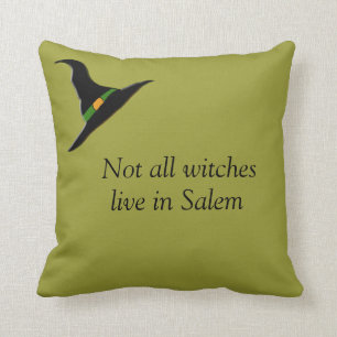 Not all witches.... throw pillow