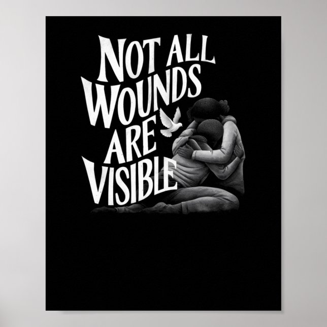 Not All Wounds Are Visible_children's Version Poster (Front)