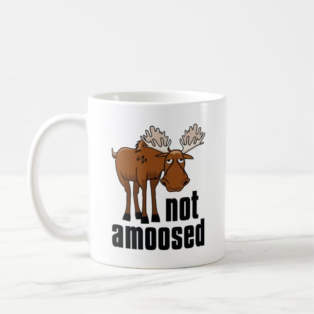 Not Amoosed Coffee Mug (Left)