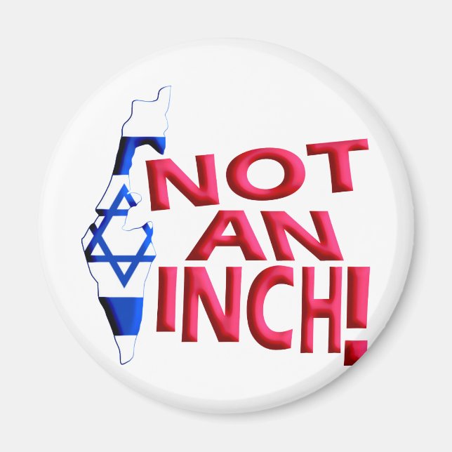 Not an Inch Magnet (Front)