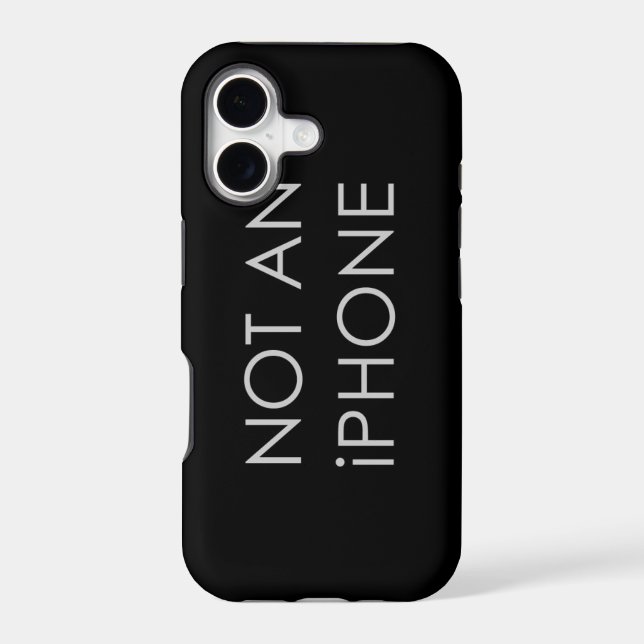Not An iPhone (Back)