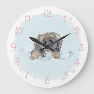 Not Another Bath Large Clock