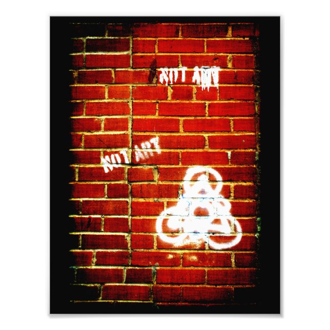 Not Art Photo Print (Front)