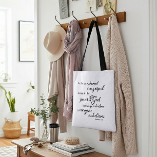 Not ashamed   tote bag