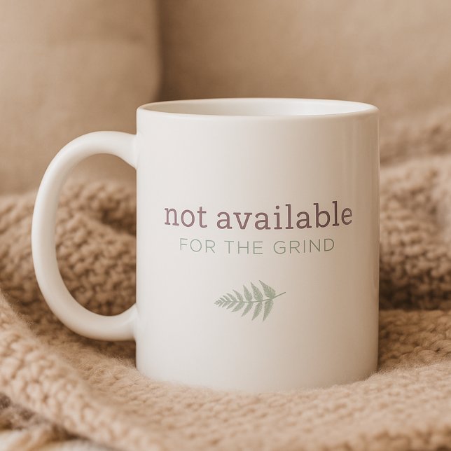 Not available for the grind-Soft Rebellion Series Coffee Mug (Creator Uploaded)
