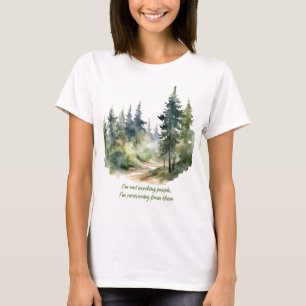 Not Avoiding People I'm Recovering from Them T-Shirt