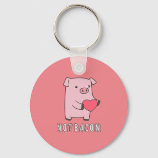 Not Bacon Keychain