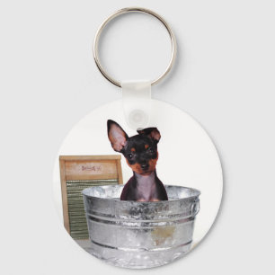 Not bath time again keychain