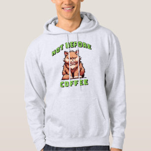 Not Before Coffee Hoodie