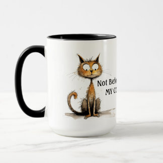 Not Before My Coffee Cat  Mug