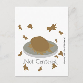 Not Centred Postcard