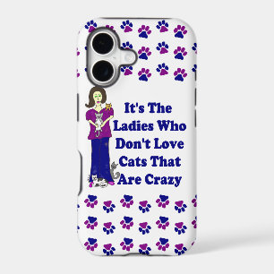 (Not Crazy) Cat Lady iPhone 5 Cases