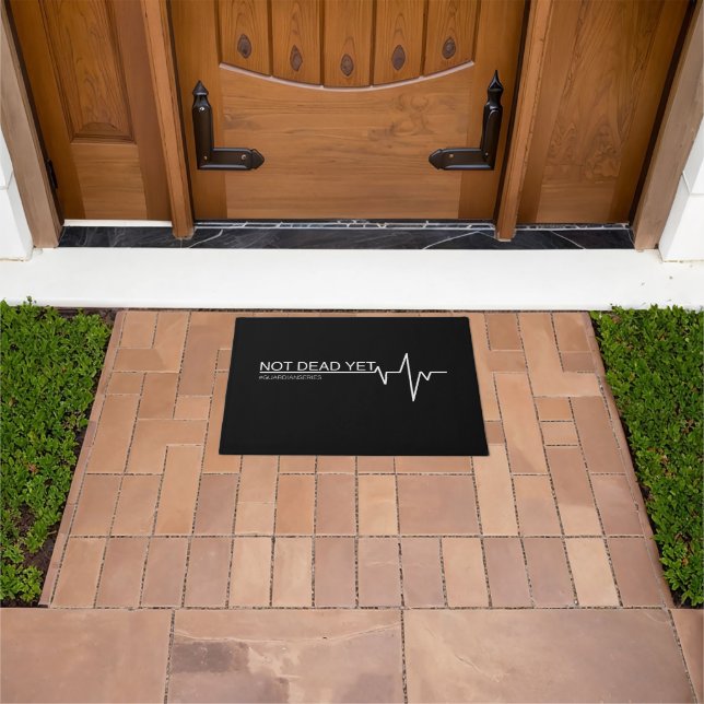 Not Dead Yet Doormat (Outdoor)