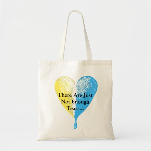 Not Enough Tears Tote Bag (Front)