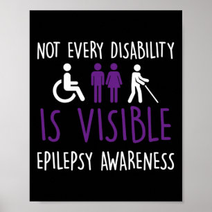 Not Every Disability Is Visible  Poster
