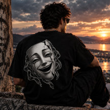 Not Everyone Smiles Through The Pain Theatre Mask