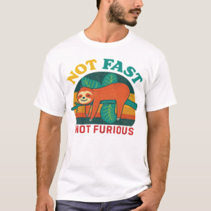Not Fast Not Furious Funny Sloth Essential T-Shirt