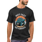Not Fast, Not Furious Retro Tortoise