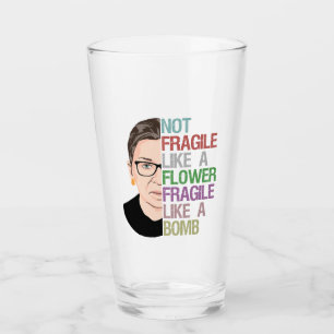 Not fragile like a flower fragile like a bomb glass