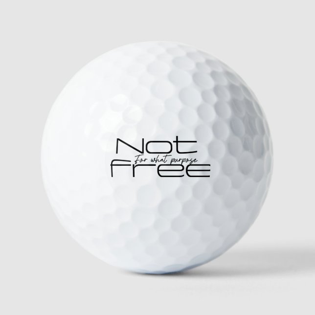 not free golf balls (Front)