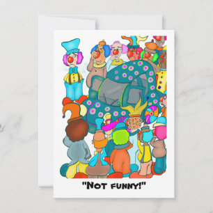 Not Funny! Flat Card