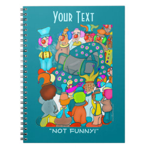 Not Funny! Spiral Notebook