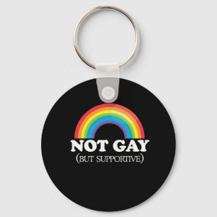 NOT GAY KEYCHAIN
