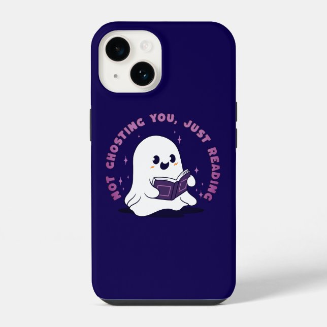 Not Ghosting You, Just Reading iPhone Case (Back)