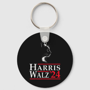Not Going Back Kamala Harris Cat Lady 2024 Electio Keychain