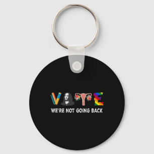 Not Going Back Vote For 2024 President Kamala Harr Keychain