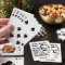 “Not Here To Judge” custom name playing cards