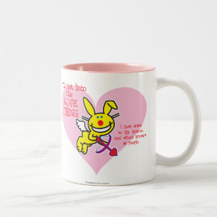Not Into The Love Thing Two-Tone Coffee Mug