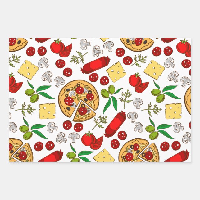 Not Italian, but supportive Essential apparel  Wrapping Paper Sheet (Front)