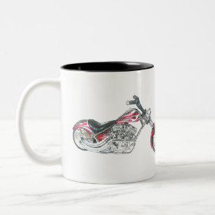 Not Just A BikeIt's A Lifestyle Two-Tone Coffee Mug