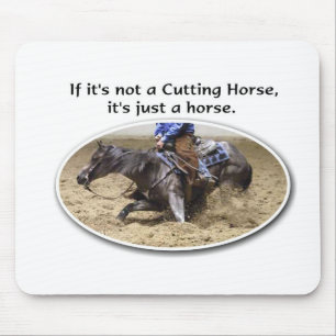 not just a horse mouse pad