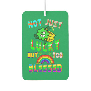 Not Just Lucky But Too Blessed Air Freshener