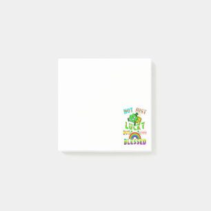 Not Just Lucky But Too Blessed Post-it Notes