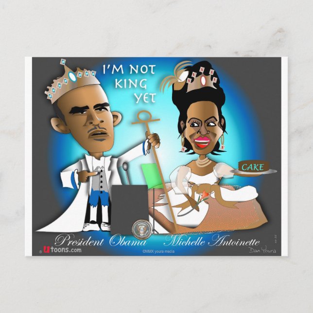 Not King Yet Postcard (Front)