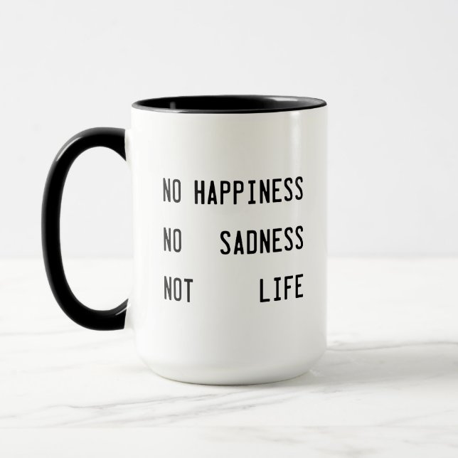 Not life mug (Left)
