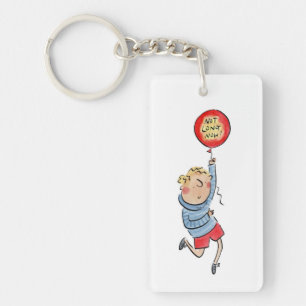 Not Long Now Keychain