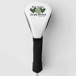 Not Lucky, Simply Blessed Lucky Charm St Patrick Golf Head Cover