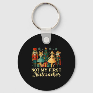 Not My First Nutcracker Sugar Plum Costume, Christ Keychain