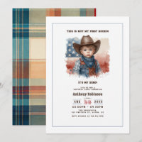 “Not My First Rodeo” Western Cowboy Birthday