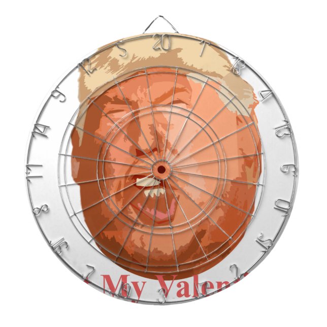 not my valentine dartboard (Front)