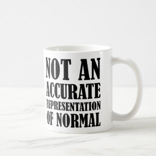 Not Normal Funny Mug or Travel Mug