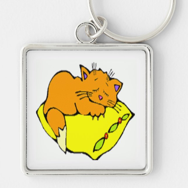 not now....i'm busy sleeping keychain (Front)