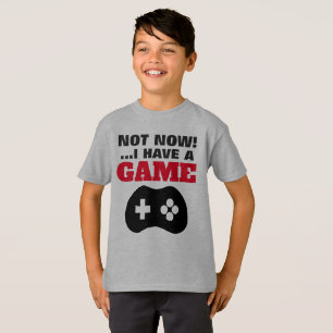 Not Now - Kids' Hanes TAGLESS® T-Shirt